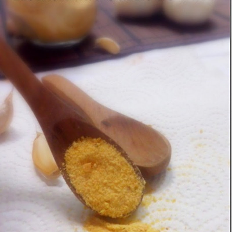 Home made Garlic Powder | How to make Garlic Powder
