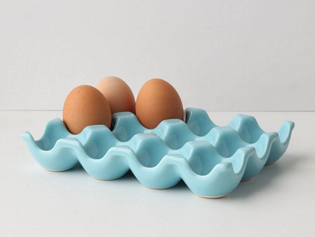 blue egg crate