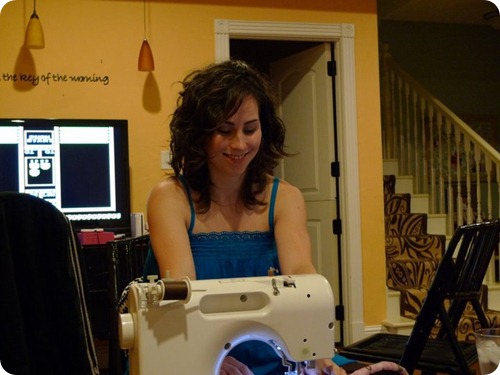 sewing while pregnant
