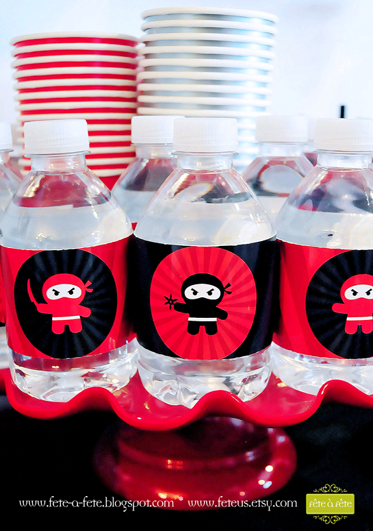 water-bottles---Ninja-Party-by-Fete