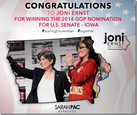 Congrats Joni from Sarah