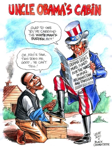 CC Photo Google Image Search Source is fc09 deviantart net  Subject is Uncle Obama s Cabin by Latuff2