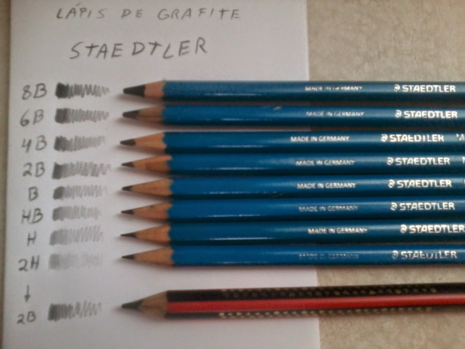 Danilo Sá Artes Lápis de Grafite Staedtler Danilo Sá Artes Lápis de Grafite Staedtler