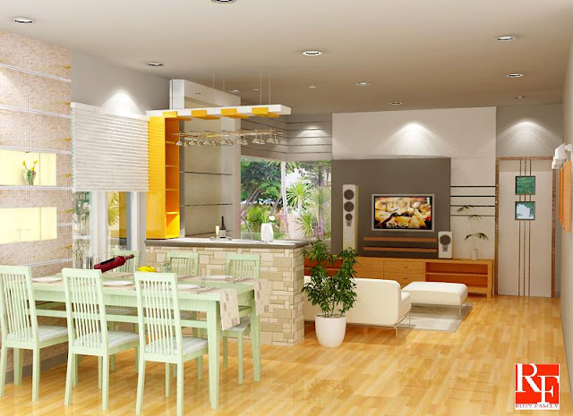 Trần thạch cao phòng ăn Trần thạch cao phòng ăn