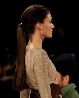 Ponytail - a classic choice, several kinds of behavior