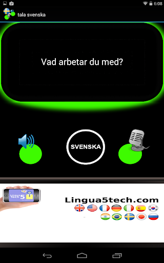 tala svenska