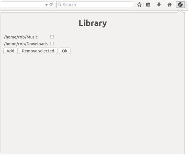 Come ascoltare la musica dal PC su Firefox con Local Music Player.