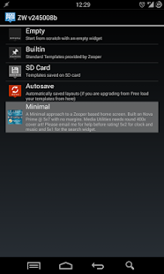 download Minimal - Zooper Widget Pro free