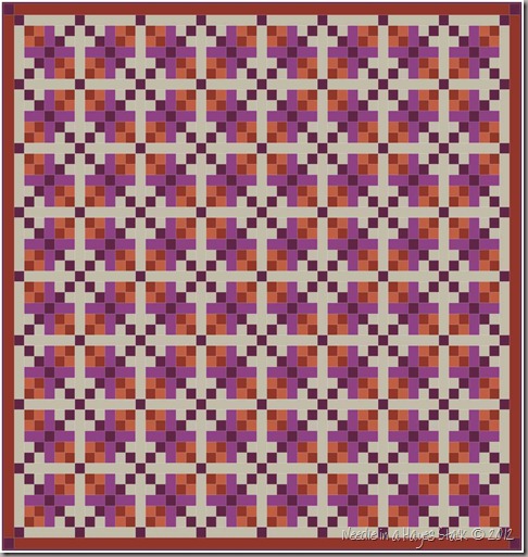 8 King Quilt - Colors (102 x 102)