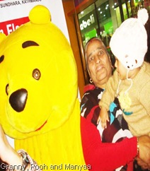 Granny, Pooh and Manyaa