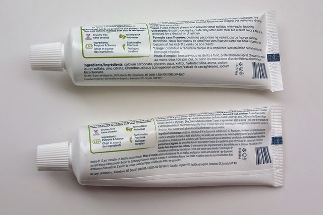 Toms of Maine Toothpaste (2)