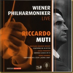 CD-Muti-Wiener Mozart 40 Prokofiev Schubert