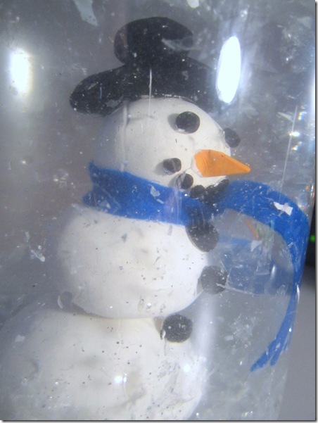 Snowman Jar