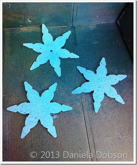 Snowflakes color shine by Daniela Dobson
