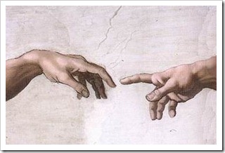 Hands of Adam and God