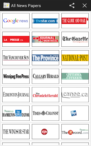 All Newspaper Canada
