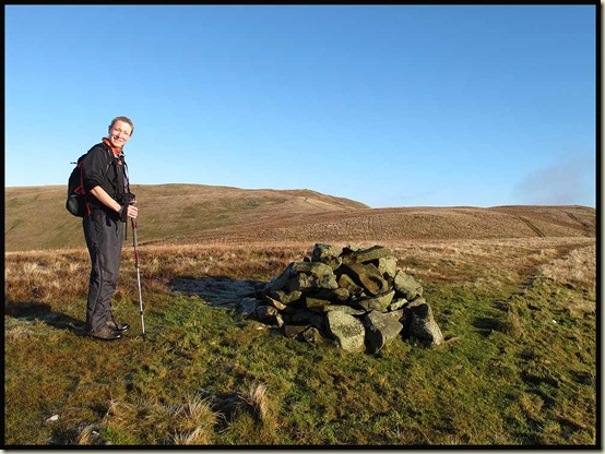 The view to Calf Top from Thorn Moor