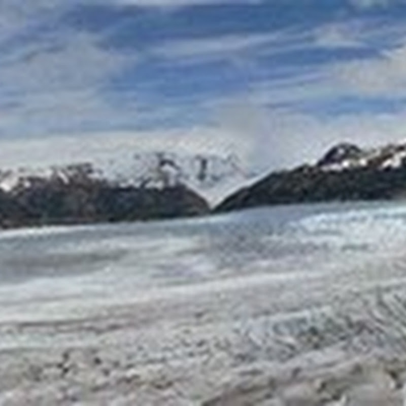 Campo di ghiaccio Patagonico Sud gigantesco ghiacciaio continentale in Patagonia.