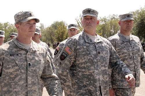 Международные миротворческие учения "Степной орел-2013"