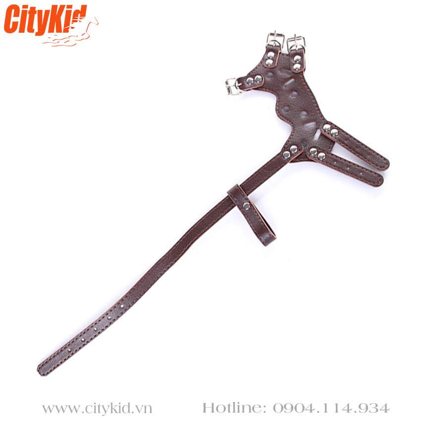 Rọ mõm chó đẹp giá rẻ Rọ mõm da cho chó
