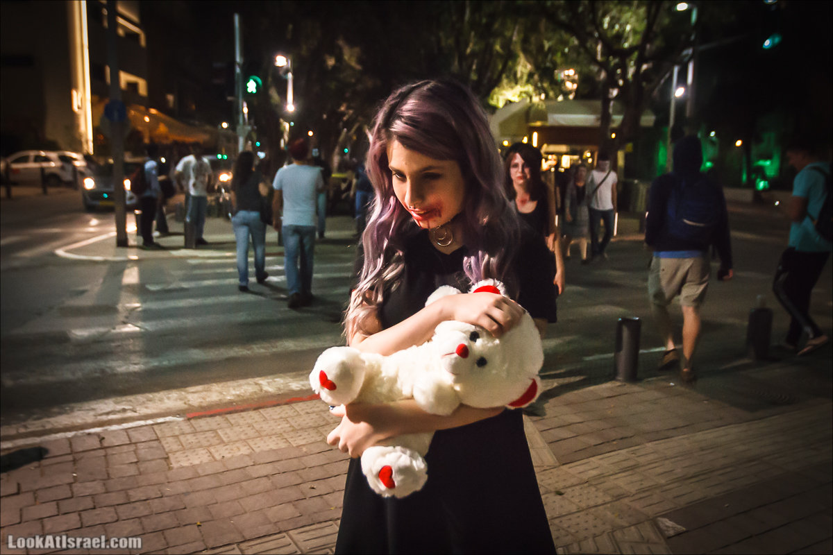 LookAtIsrael.com - Парад зомби в Тель Авиве | Zombie walk TLV, Tel Aviv 2015 |  מצעד זומבים בתל אביב, צעדת הזומבים, זומבי ווק