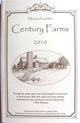 Century farm project book cover 2010