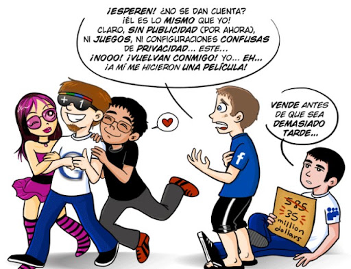 Humor: Me voy con Google+ plus