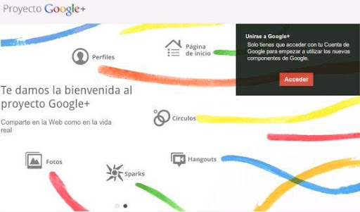 registrarse en Google plus