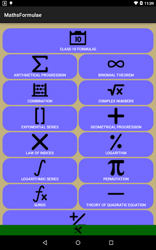 MathsFormulae