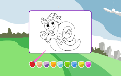 Snail Coloring Game poster 8
