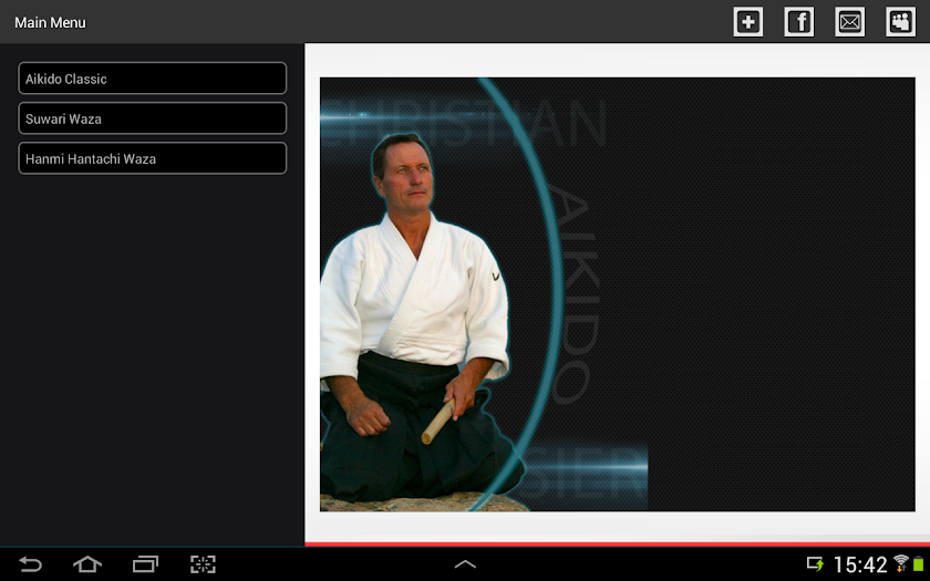 Christian Tissier Aikido Screen 1
