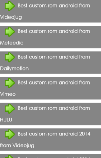 Custom ROM in 2014 info