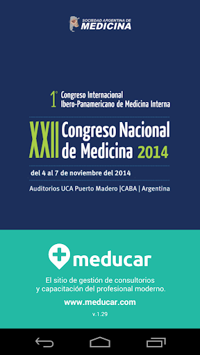 XXII Congreso Nac. de Medicina