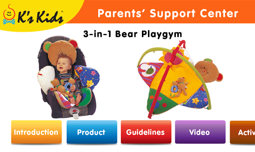 3-in-1 Bear Playgym