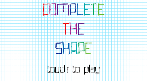 【免費解謎App】Complete The Shape-APP點子