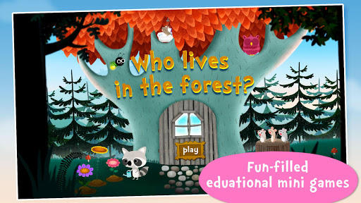 【免費教育App】Who Lives in the Forest? Free-APP點子