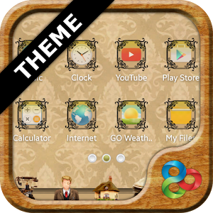 Vintage GO Launcher EX Theme 1.03
