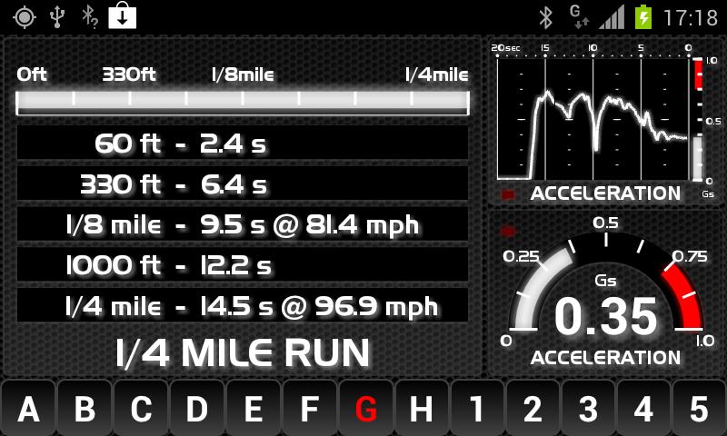 aCarputer GPS OBD Screen 3
