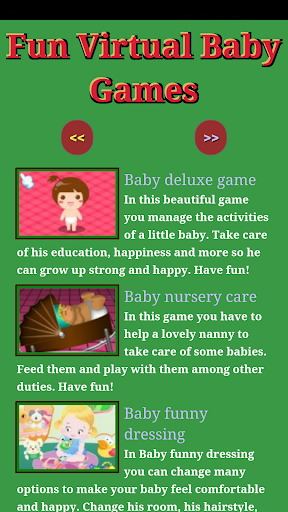 Fun Virtual Baby Games