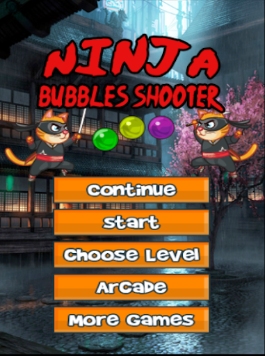 Ninja Bubbles Shooter