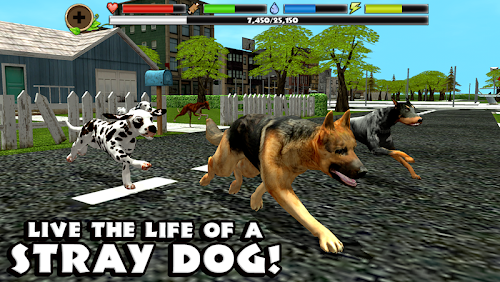 Android application Stray Dog Simulator screenshort
