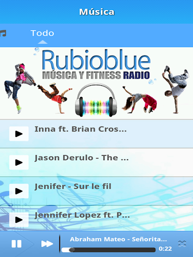 【免費音樂App】RUBIOBLUE Música y Fitness-APP點子