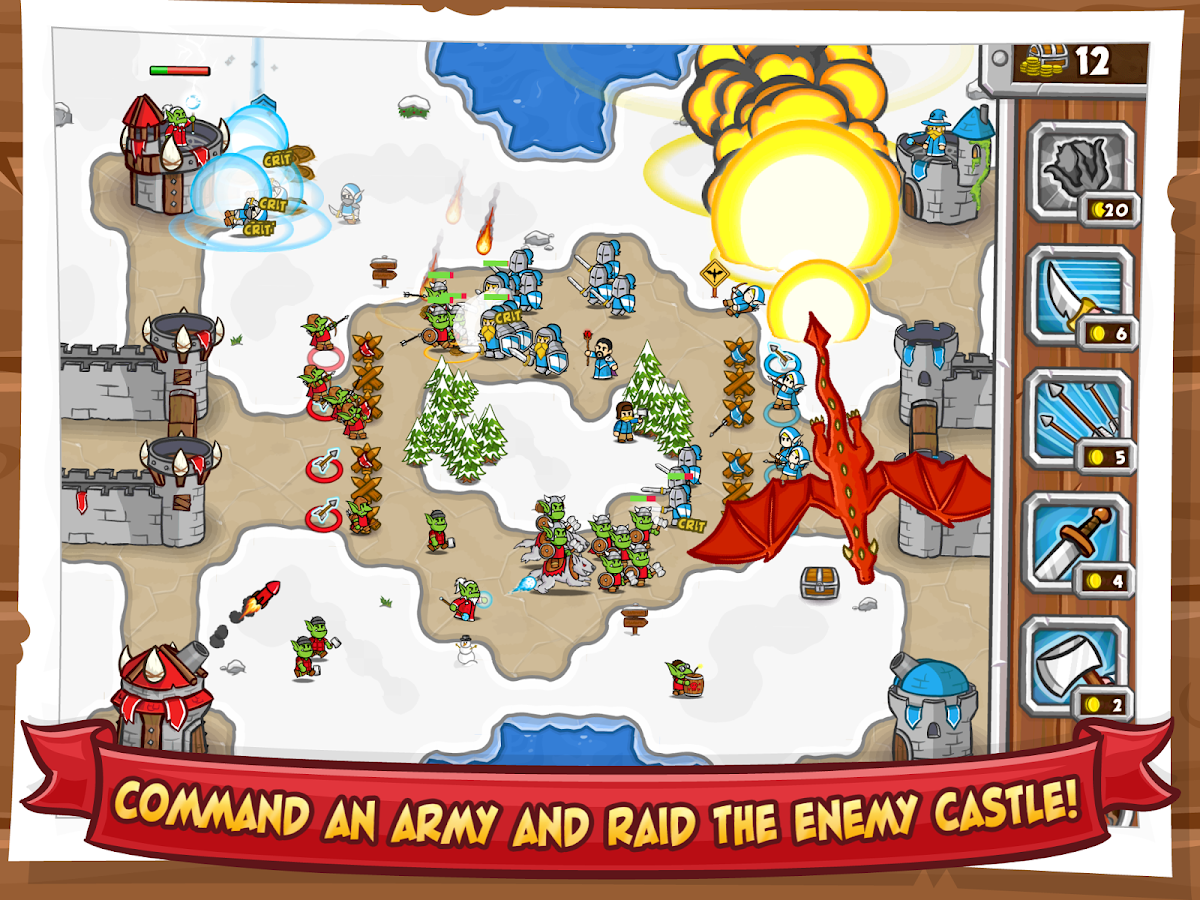 Игра Castle Raid 2 на Андроид