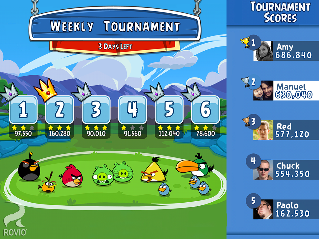 Angry Birds Friends - screenshot