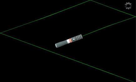Laser Pointer Simulator by Electronic Hand poster 2