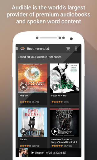 【免費書籍App】Audible for Android-APP點子