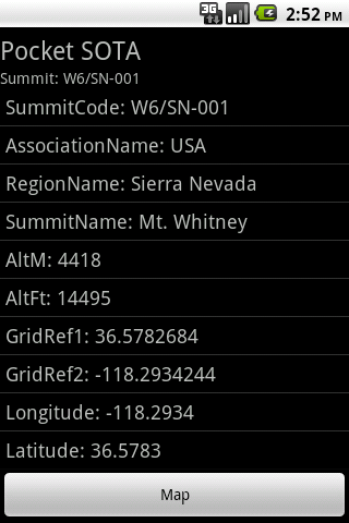 Pocket SOTA Screen 3