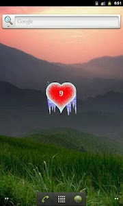 Fire vs ice Heart Battery 2x2 screenshot 0