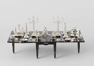 Tafel met vier losse bladen