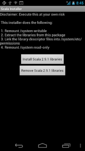 How to install Scala Standard Lib Installer patch 0.1 apk for laptop